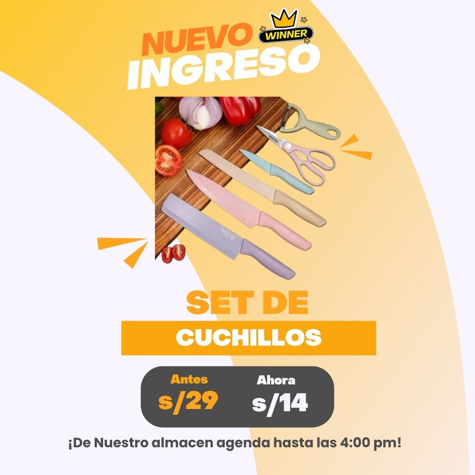 SET DE CUCHILLOS