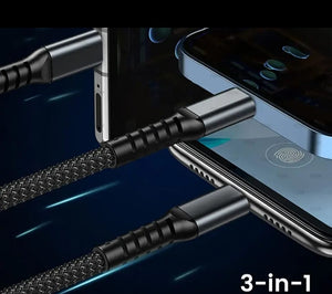 Cable de carga 3 en 1