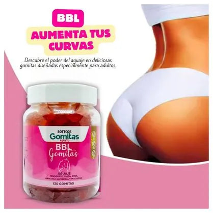 Aguaje BBL para Adultos Gomitas Sottcor 100gr